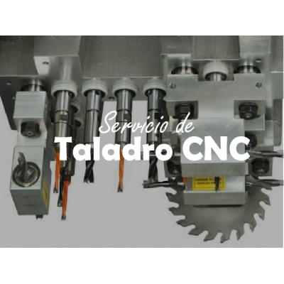 SERVICIO DE TALADRO CNC